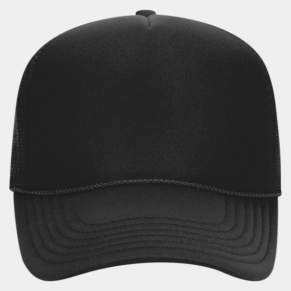 OTTO CAP 5 Panel Mid Profile Mesh Back Trucker Hat Thumbnail