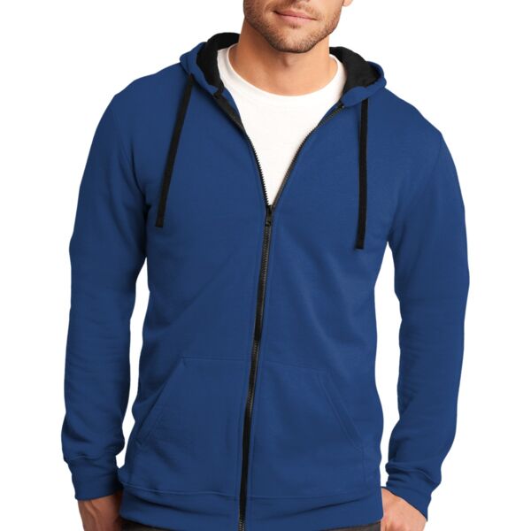 Young Mens The Concert Fleece™ Full Zip Hoodie Thumbnail