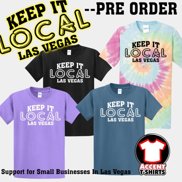 -**PRE ORDER**-Keep It Local Las Vegas Tee Thumbnail