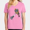 Women's Core Cotton V Neck Tee Thumbnail