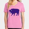 Women's Core Cotton V Neck Tee Thumbnail