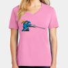 Women's Core Cotton V Neck Tee Thumbnail