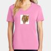 Women's Core Cotton V Neck Tee Thumbnail