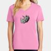 Women's Core Cotton V Neck Tee Thumbnail