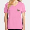 Women's Core Cotton V Neck Tee Thumbnail