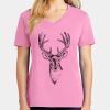 Women's Core Cotton V Neck Tee Thumbnail