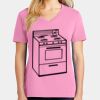 Women's Core Cotton V Neck Tee Thumbnail