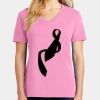 Women's Core Cotton V Neck Tee Thumbnail