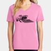 Women's Core Cotton V Neck Tee Thumbnail