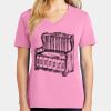 Women's Core Cotton V Neck Tee Thumbnail