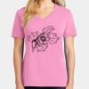 Women's Core Cotton V Neck Tee Thumbnail