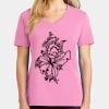 Women's Core Cotton V Neck Tee Thumbnail