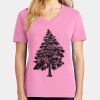 Women's Core Cotton V Neck Tee Thumbnail