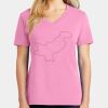 Women's Core Cotton V Neck Tee Thumbnail