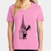 Women's Core Cotton V Neck Tee Thumbnail