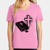 Women's Core Cotton V Neck Tee Thumbnail