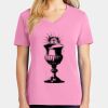 Women's Core Cotton V Neck Tee Thumbnail