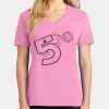 Women's Core Cotton V Neck Tee Thumbnail