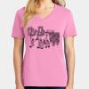 Women's Core Cotton V Neck Tee Thumbnail