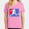 Women's Core Cotton V Neck Tee Thumbnail