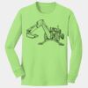 Youth Long Sleeve Core Cotton Tee Thumbnail