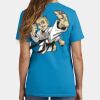 Ladies 5.4 oz 100% Cotton T Shirt Thumbnail