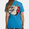 Ladies 5.4 oz 100% Cotton T Shirt Thumbnail