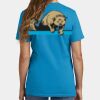 Ladies 5.4 oz 100% Cotton T Shirt Thumbnail