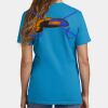 Ladies 5.4 oz 100% Cotton T Shirt Thumbnail