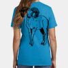 Ladies 5.4 oz 100% Cotton T Shirt Thumbnail