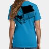 Ladies 5.4 oz 100% Cotton T Shirt Thumbnail