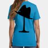 Ladies 5.4 oz 100% Cotton T Shirt Thumbnail