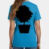 Ladies 5.4 oz 100% Cotton T Shirt Thumbnail