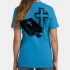 Ladies 5.4 oz 100% Cotton T Shirt Thumbnail