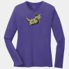 Women's Long Sleeve Core Cotton Tee Thumbnail