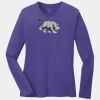 Women's Long Sleeve Core Cotton Tee Thumbnail