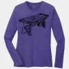 Women's Long Sleeve Core Cotton Tee Thumbnail