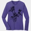Women's Long Sleeve Core Cotton Tee Thumbnail