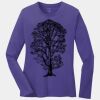 Women's Long Sleeve Core Cotton Tee Thumbnail