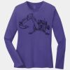 Women's Long Sleeve Core Cotton Tee Thumbnail