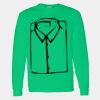 Heavy Cotton 100% Cotton Long Sleeve T Shirt Thumbnail